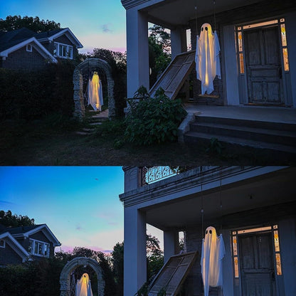 Glowing Swing Ghost Halloween Decoration